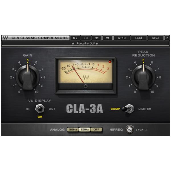 WAVES ウェイブス CLA-3A Compressor / Limiter プラグインエフェクト DAW DTM
