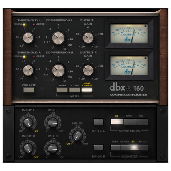 WAVES ウェイブス dbx 160 Compressor / Limiter プラグインエフェクト DAW DTM