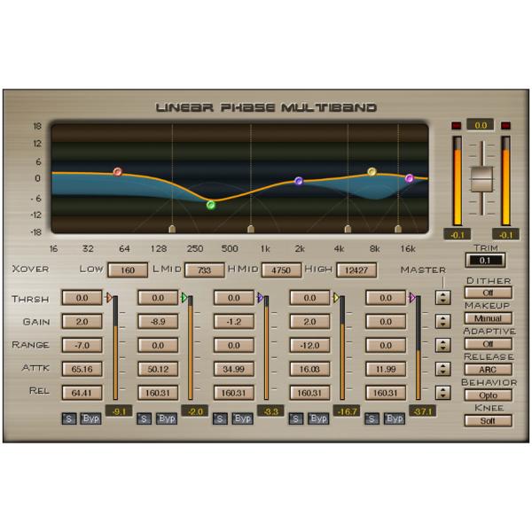 WAVES ウェイブス Linear Phase Multiband Compressor プラグインエフェクト DAW DTM