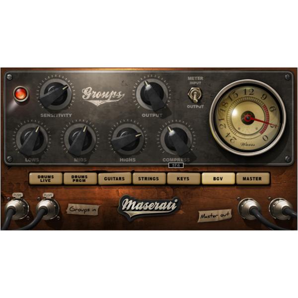 WAVES ウェイブス Maserati GRP プラグインエフェクト DAW DTM