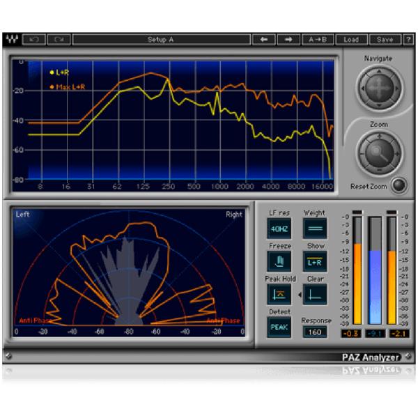 WAVES ウェイブス PAZ Analyzer プラグインエフェクト DAW DTM