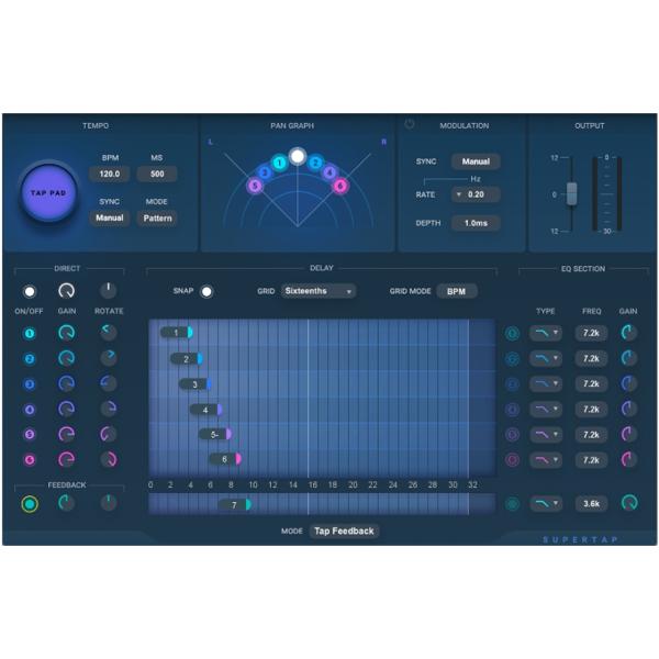 WAVES ウェイブス SuperTap プラグインエフェクト DAW DTM