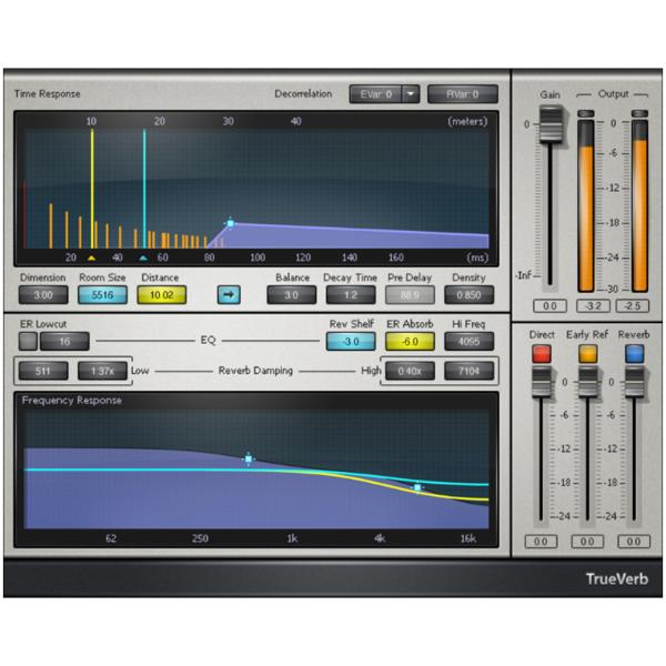WAVES ウェイブス TrueVerb プラグインエフェクト DAW DTM