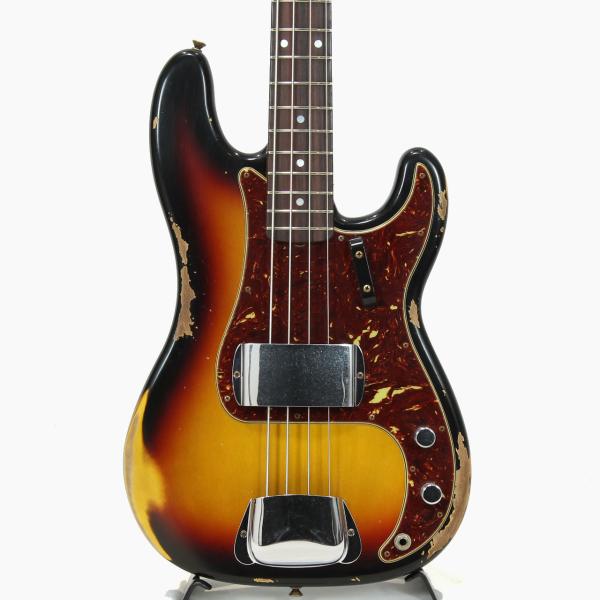 【最終値下げ】プレシジョンベース　レリック Fender Custom Shop 1966 Precision Bass Heavy Relic 3-Color