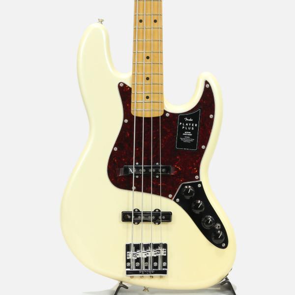 Fender フェンダー Player Plus Active Jazz Bass / Olympic Pearl