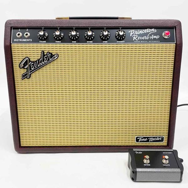 Fender フェンダー FSR Tone Master Princeton Reverb Wine Red/Bordeaux フェンダー ギターアンプ フットスイッチ付き
