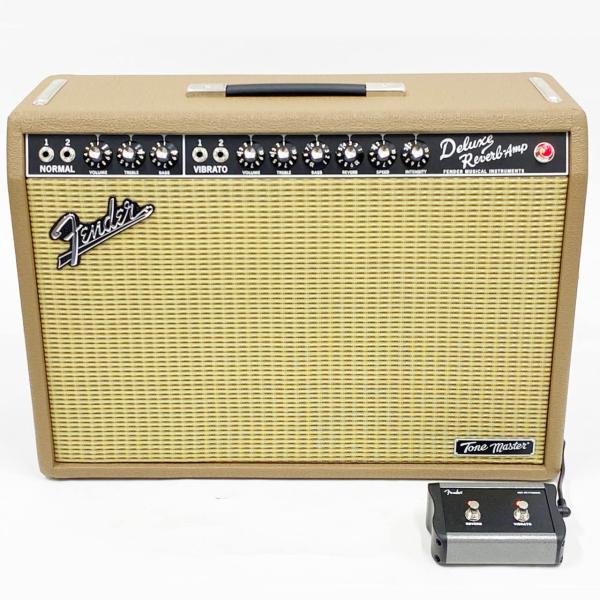 Fender フェンダー Tone Master Deluxe Reverb Blonde ギターアンプ フットスイッチ付き
