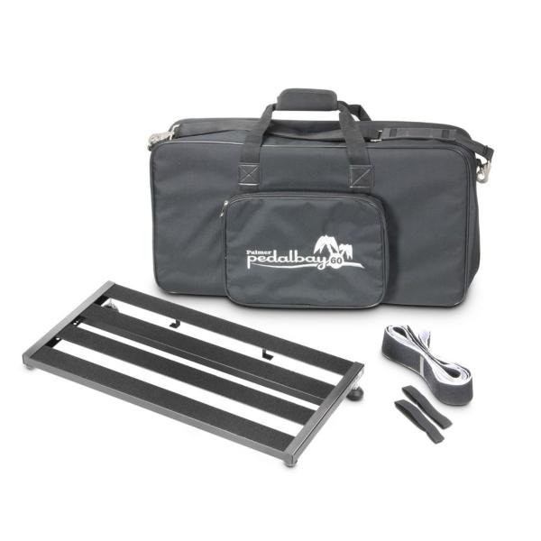 Palmer パルマー PEDALBAY 60 エフェクターボード アルミニウム スノコタイプ ソフトケース ショルダーストラップ