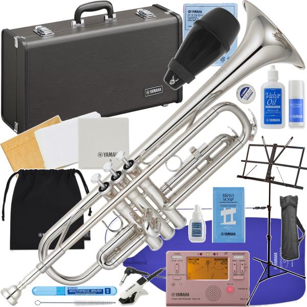 YAMAHA ヤマハ 5年保証サービス対象 YTR-2330S トランペット 銀メッキ シルバー 管楽器 B♭ Trumpet セットCC　北海道 沖縄 離島不可