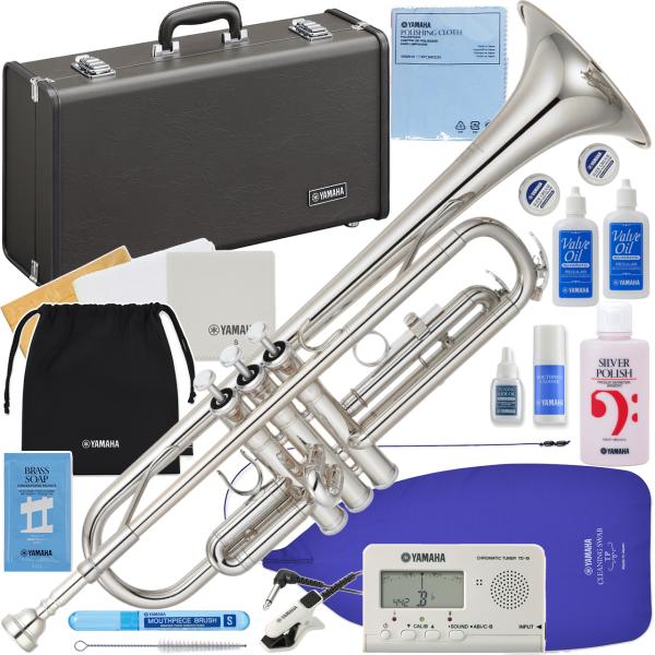 YAMAHA ヤマハ 5年保証サービス対象 YTR-2330S トランペット 銀メッキ シルバー 管楽器 B♭ Trumpet セットDD　以下対応不可 北海道 沖縄 離島 代引き