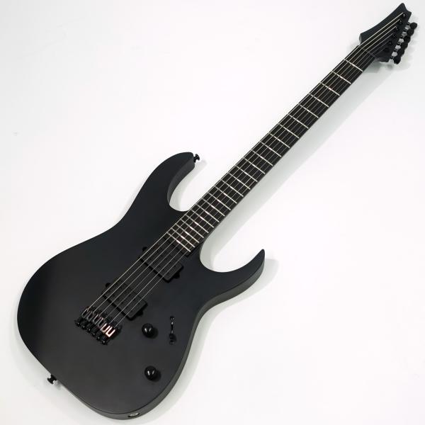 Ibanez Iron Label RGRTBB21-BKF バリトン Ibanez RGRTBB21-BKF Baritone Electric Guitar in Black Flat