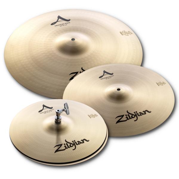 Zildjian ジルジャン A Zildjian Medium Cymbal Set Aジルジャン ミディアムシンバルセット