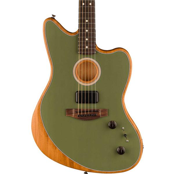 Fender フェンダー  Acoustasonic Player Jazzmaster Antique Olive