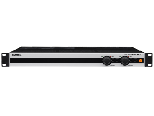 YAMAHA ヤマハ PA2120◆ 2ch 拡張向け パワーアンプ ( ハイ・ローインピーダンス兼用 ) 小型店舗 BGM中規模設備に最適 パワーアンプ
