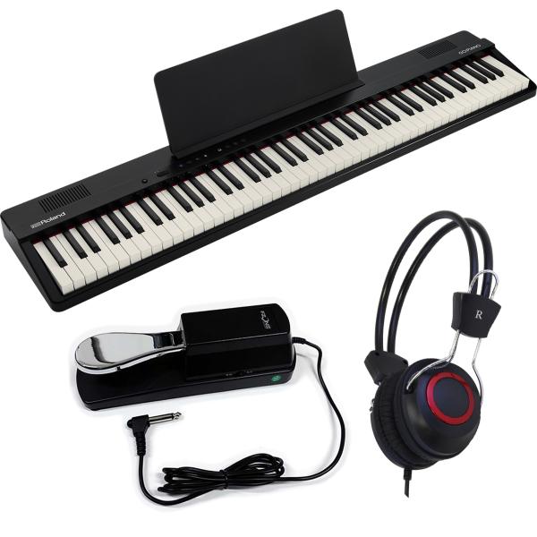 Roland ローランド GO:PIANO88 PX ペダル・ヘッドホン セット 電子ピアノ キーボード 88鍵盤 GO-88PX 