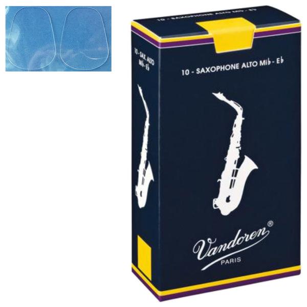 vandoren バンドーレン SR213 アルトサックス リード トラディショナル 3番 バラ 10枚 3.0 セットC　北海道 沖縄 離島不可