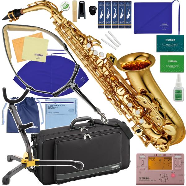 YAMAHA ヤマハ 5年保証サービス対象 YAS-480 アルトサックス ラッカー ゴールド 管楽器 セットL　以下対応不可 北海道 沖縄 離島 代引き