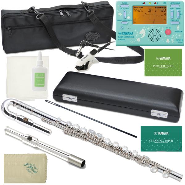 J Michael Jマイケル 3年保証 FLU-450SE こども用 U字管 フルート Eメカニズム TDM-700DARL ディズニー アリエル セットG　以下対応不可 北海道 沖縄 離島 同梱 代引き