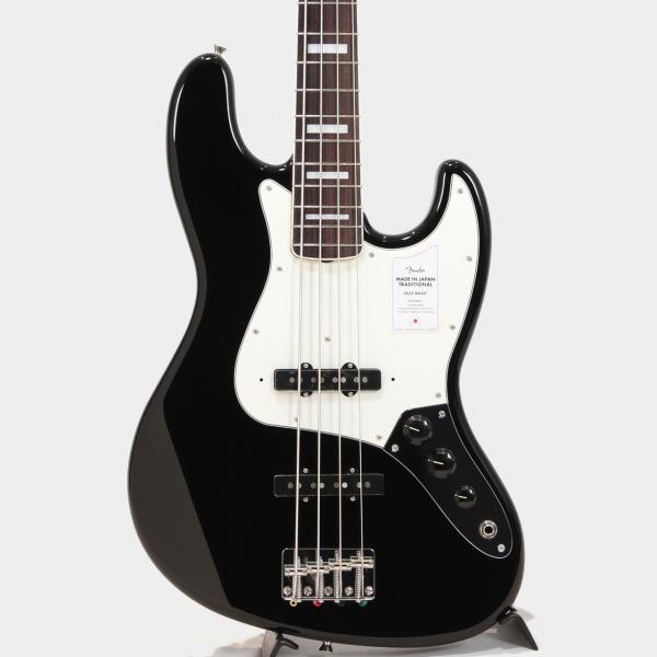Fender フェンダー  Made in Japan Traditional Late 60s Jazz Bass Matching Head Black