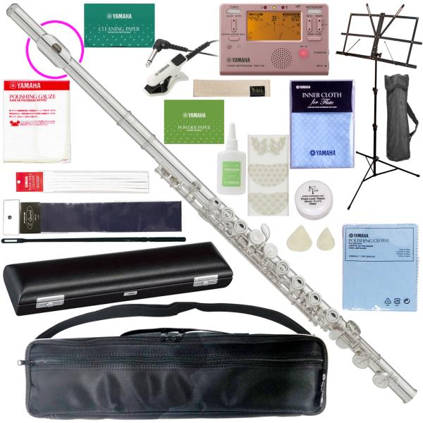 YAMAHA ヤマハ 5年保証サポート対象 YFL-212LRS フルート リッププレート ライザー 銀製 Eメカニズム セットM　以下対応不可 北海道 沖縄 離島 代引き
