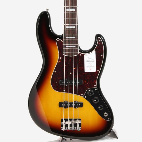 Fender フェンダー  Made in Japan Traditional Late 60s Jazz Bass 3-Color Sunburst 国産 ジャズベース