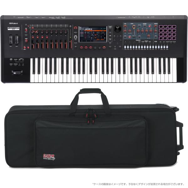 Roland ローランド FANTOM-6 EX ケースセット シンセサイザー 61鍵盤 DTM DAW