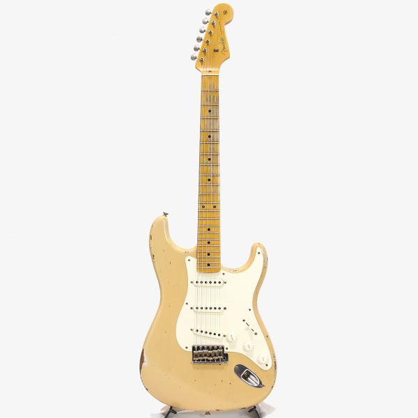 Fender Custom Shop MBS 1955 Stratocaster Relic Aged Desert Sand by