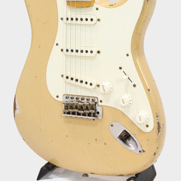 Fender Custom Shop MBS 1955 Stratocaster Relic Aged Desert Sand by