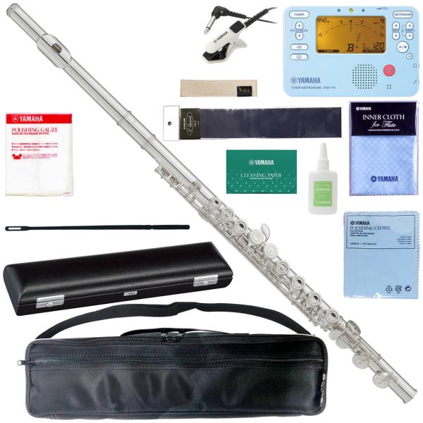 YAMAHA ヤマハ 5年保証サポート対象 YFL-212 フルート Eメカニズム 銀メッキ セットZ　以下は対応不可 北海道 沖縄 離島