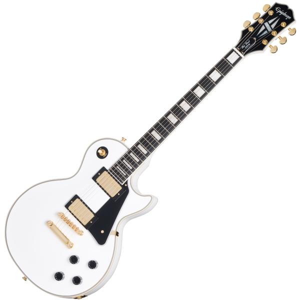 Epiphone エピフォン Les Paul Custom Alpine Whiteレスポール・カスタム  アルペン・ホワイト エレキギター Original Collection