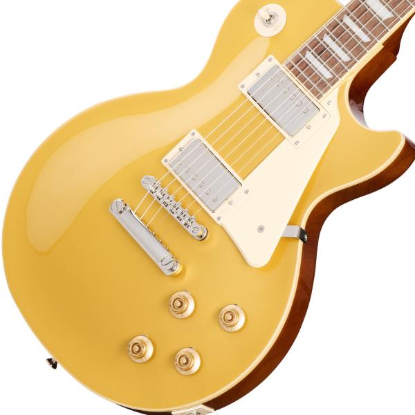 Epiphone エピフォン Les Paul Standard 50s Plain Top Goldtopレス