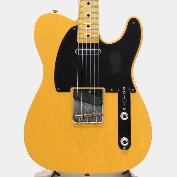 Fender Custom Shop 52 Telecaster 1-Piece ASH Body Jouneyman Relic Butterscotch Blonde