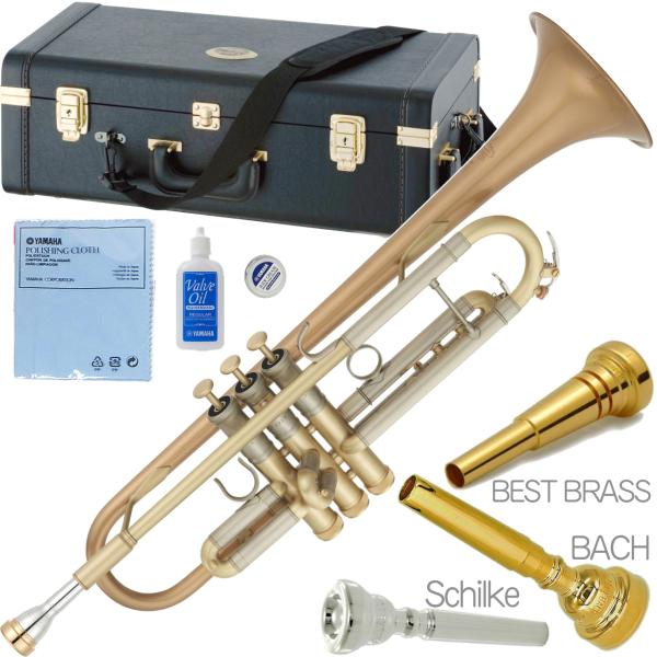 YAMAHA ヤマハ 5年保証サービス対象 YTR-8335GH トランペット B♭ ブラッシュドサテン カスタム  原 朋直 セットD　以下対応不可 北海道 沖縄 離島 代引き