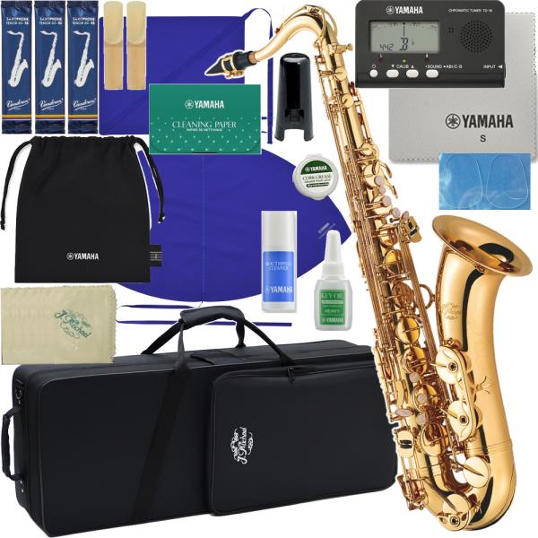 J Michael Jマイケル 3年保証 TN-900 テナーサックス ラッカー ゴールド 管楽器 セットR　以下対応不可 北海道 沖縄 離島 代引き 同梱