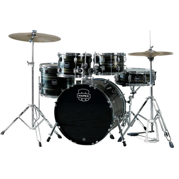 MAPEX メイペックス COMET DRUM SET CM5294FTCFJ EBONY YELLOW GRAIN