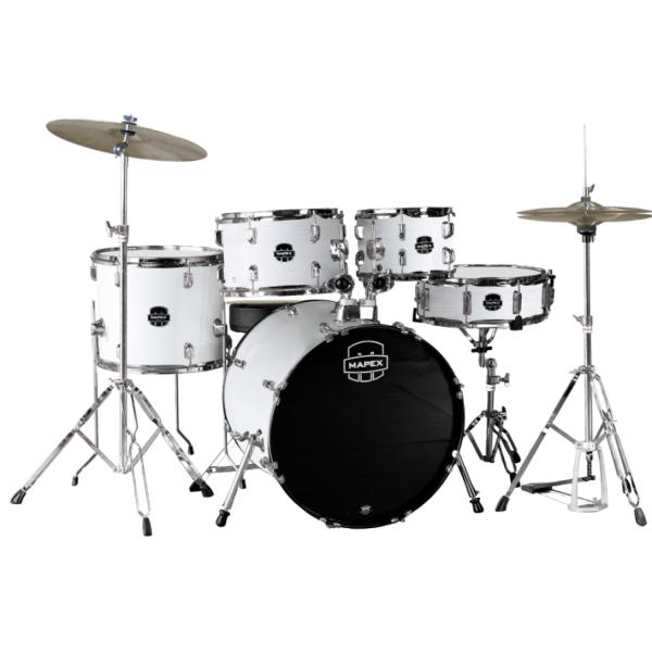 MAPEX メイペックス COMET DRUM SET CM5294FTCFH WHITE THIN GRAIN