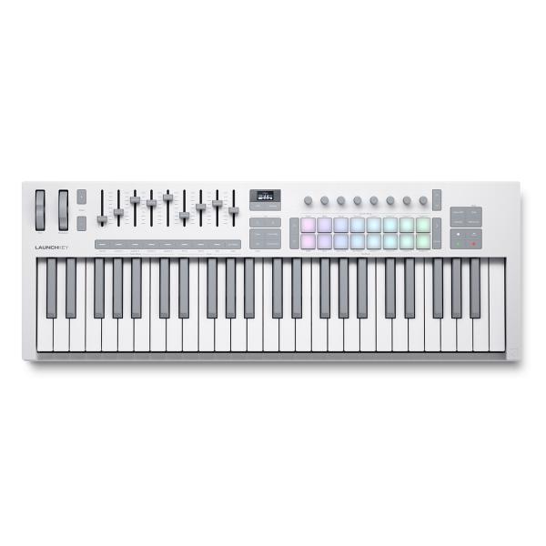 novation ノベイション ［在庫1点あり］ Launchkey 49 MK4 White 49鍵 USB MIDIキーボード