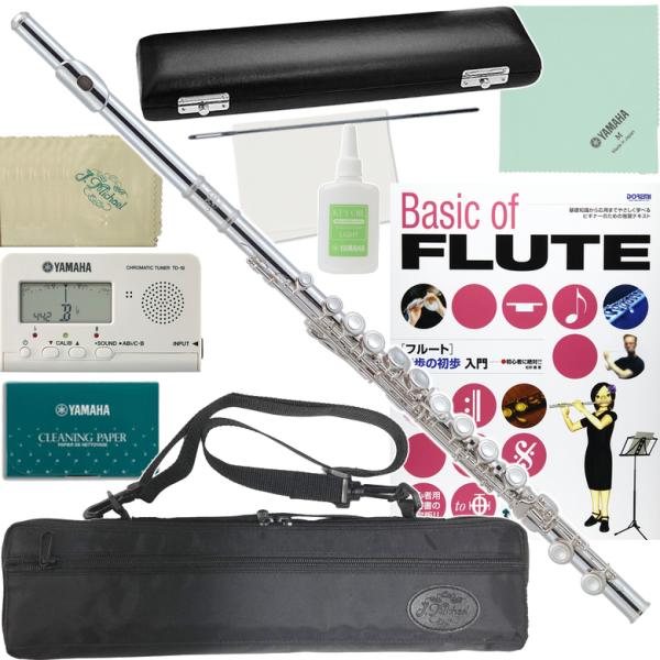 J Michael Jマイケル 3年保証 FL-380SE フルート 銀メッキ Eメカニズム セットX　以下は対応不可 北海道 沖縄 離島 同梱 代引き