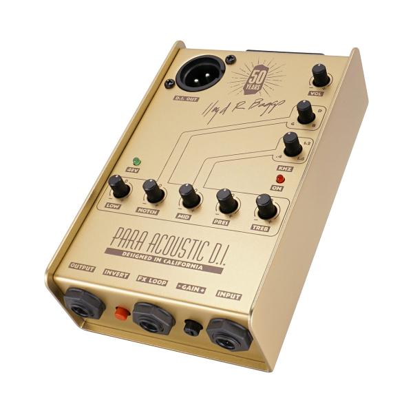 L.R.Baggs 50th Anniversary Gold Para D.I. アコースティックギター エレアコ プリアンプ