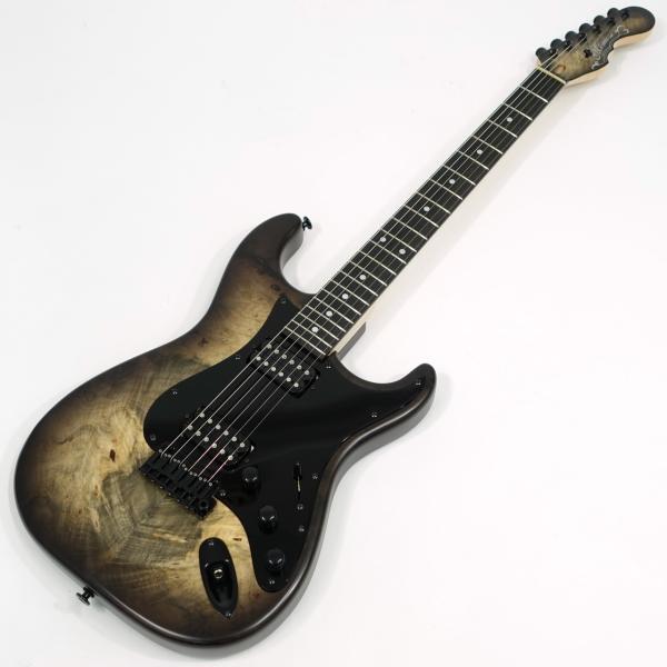 momose モモセ MC1-HH BEB Buckeye Burl / R  Black-Burst-MAT  国産 現地選定木材  オーダー・ギター 20367