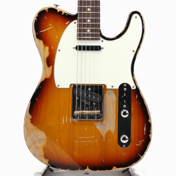 Suhr サー Custom Classic T Antique Extra Heavy Aging 3-Tone Sunburst サー エレキギター 