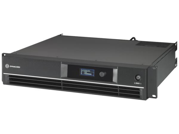 DYNACORD ダイナコード L2800FD DSP搭載 パワーアンプ 700W+700W (8Ω)