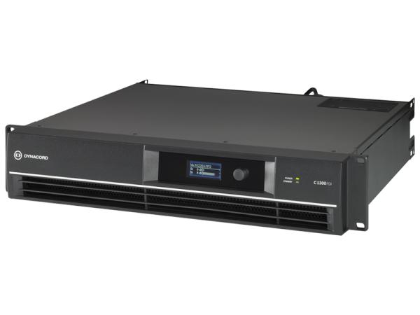DYNACORD ダイナコード C1300FDi DSP搭載 固定設備向け パワーアンプ 350W+350W (8Ω) /ハインピーダンス 600W (70V)