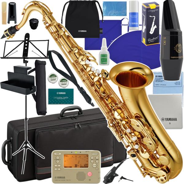 YAMAHA ヤマハ 5年保証対象 YTS-380 テナーサックス ラッカー ゴールド セルマーマウスピース S90 セットQ　以下は対応不可　北海道 沖縄 離島 代引き