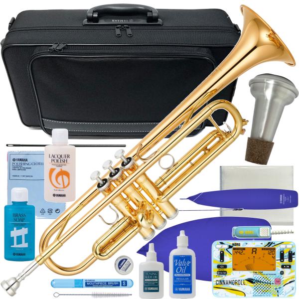 YAMAHA ヤマハ 5年保証サービス対象 YTR-4335G2 トランペット B♭ ラッカー ゴールドブラスベル 管楽器 YTR-4335Gll セットU　以下対応不可 北海道 沖縄 離島