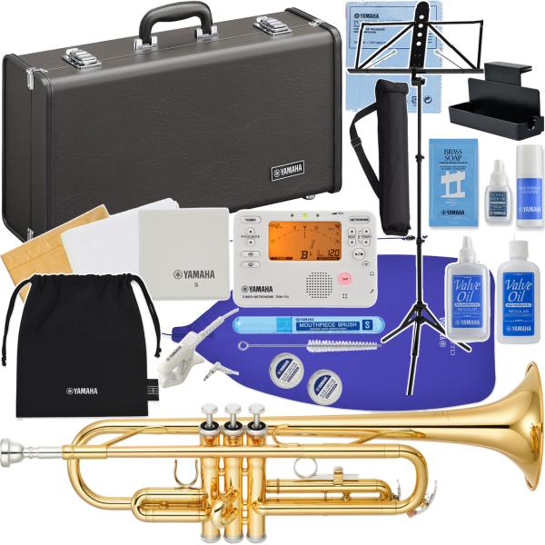 YAMAHA ヤマハ 5年保証サービス対象 YTR-2330 トランペット B♭ ラッカー ゴールド 管楽器 セットII　以下対応不可 北海道 沖縄 離島