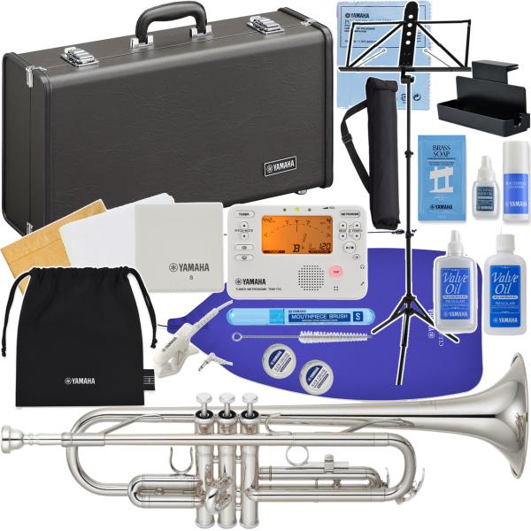 YAMAHA ヤマハ 5年保証サービス対象 YTR-2330S トランペット 銀メッキ シルバー 管楽器 B♭ Trumpet セットFF　北海道 沖縄 離島不可