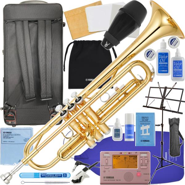 YAMAHA ヤマハ 5年保証サポート対象 YTR-3335 トランペット B♭ リバースタイプ ラッカー ゴールド セットQ　以下は対応不可 北海道 沖縄 離島 代引き