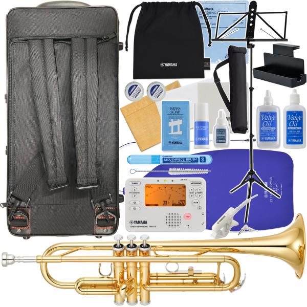 YAMAHA ヤマハ 5年保証サポート対象 YTR-3335 トランペット B♭ リバースタイプ ラッカー ゴールド セットR　以下は対応不可 北海道 沖縄 離島 代引き