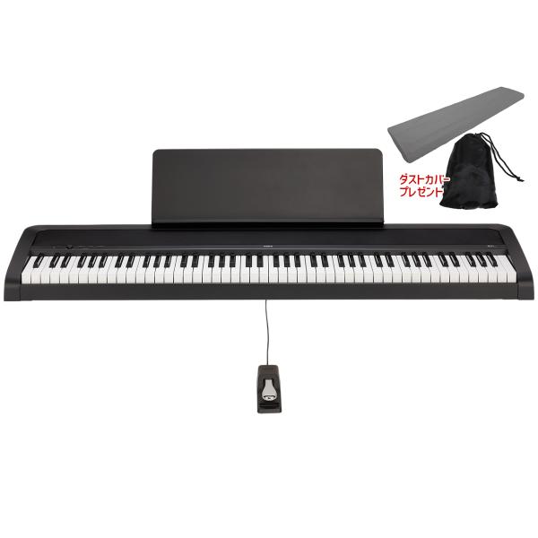 KORG コルグ B2+ BLACK 電子ピアノ ブラック